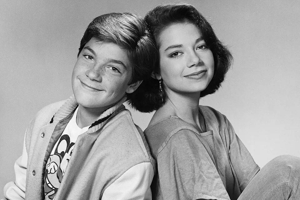 NBCU Photo Bank/NBCUniversal via Getty From Left: Jason Bateman and Justine Bateman in 1984