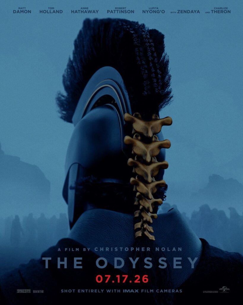 New poster for Christopher Nolan’s ‘The Odyssey’