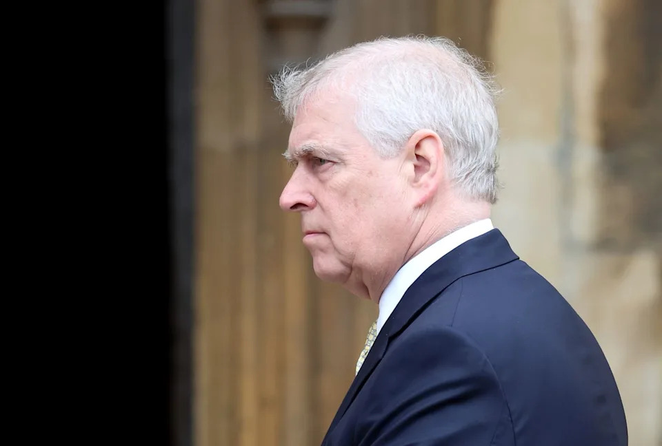 Getty Andrew Mountbatten-Windsor on March 31, 2024.