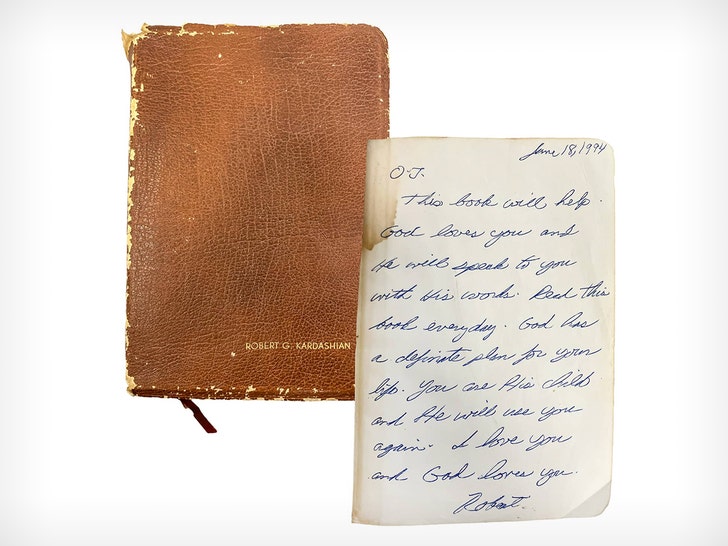 Robert Kardashian's Bible Sells for $80k in O.J. Simpson Auction