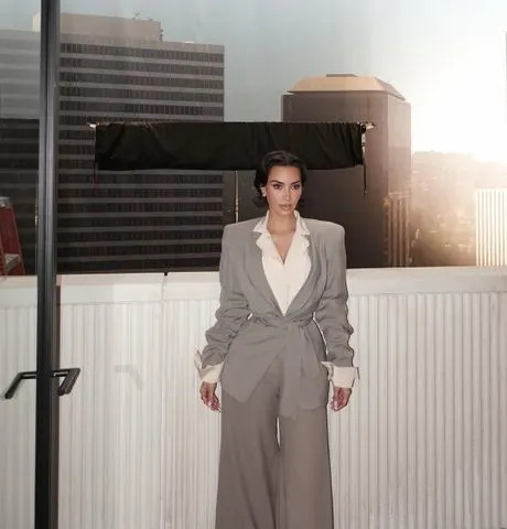 Getty Images Kim Kardashian in an Instagram photo posted on December 8, 2025.