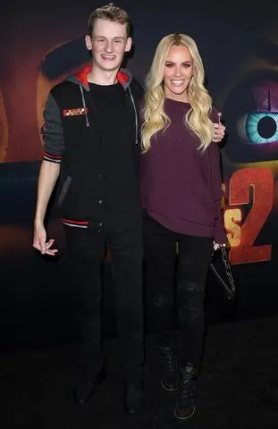 Steve Granitz/FilmMagic Evan Joseph Asher and Jenny McCarthy arrives at the Universal Pictures 