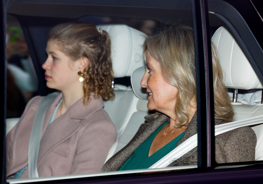 Lady Louise Windsor and Sophie, Duchess of Edinburgh arrived at the lunch together