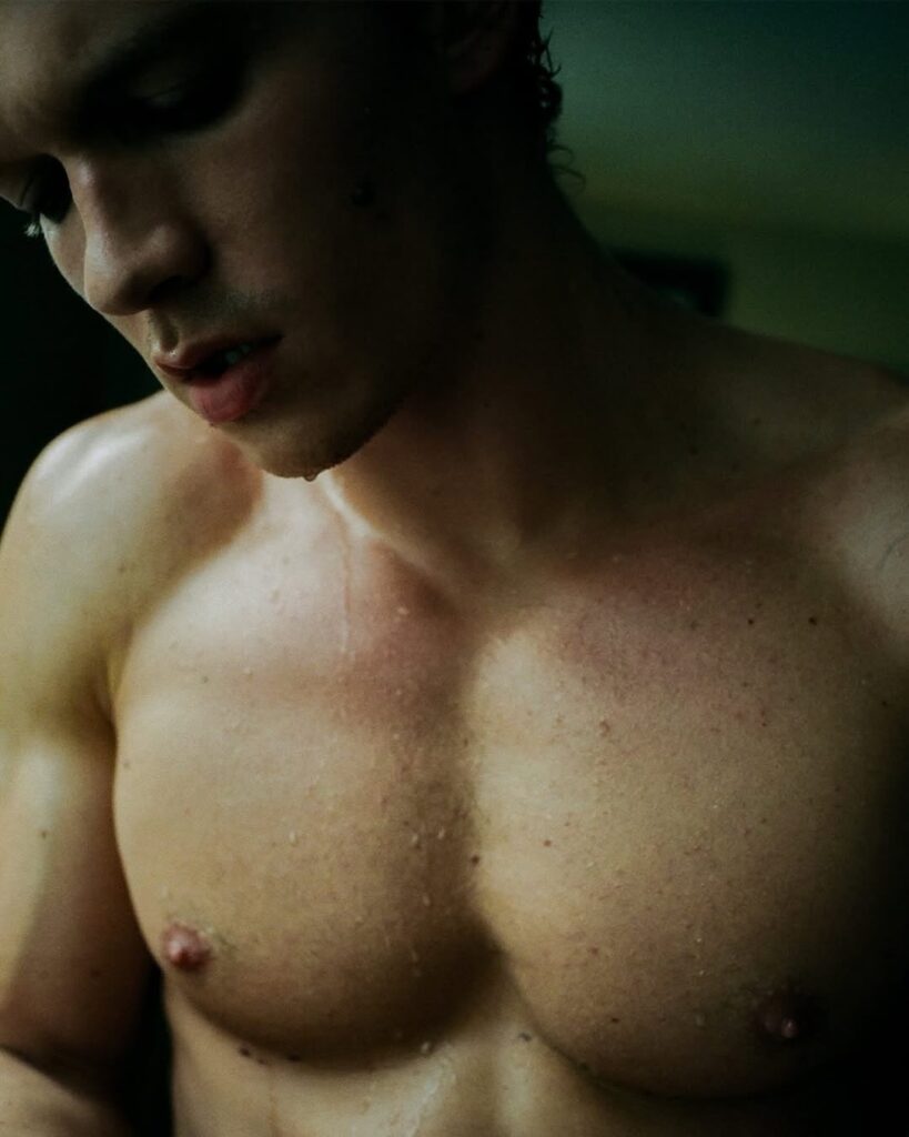 Heated Rivalry star Connor Storrie for Vulture, photographed by Ritchie Jo Espenilla.