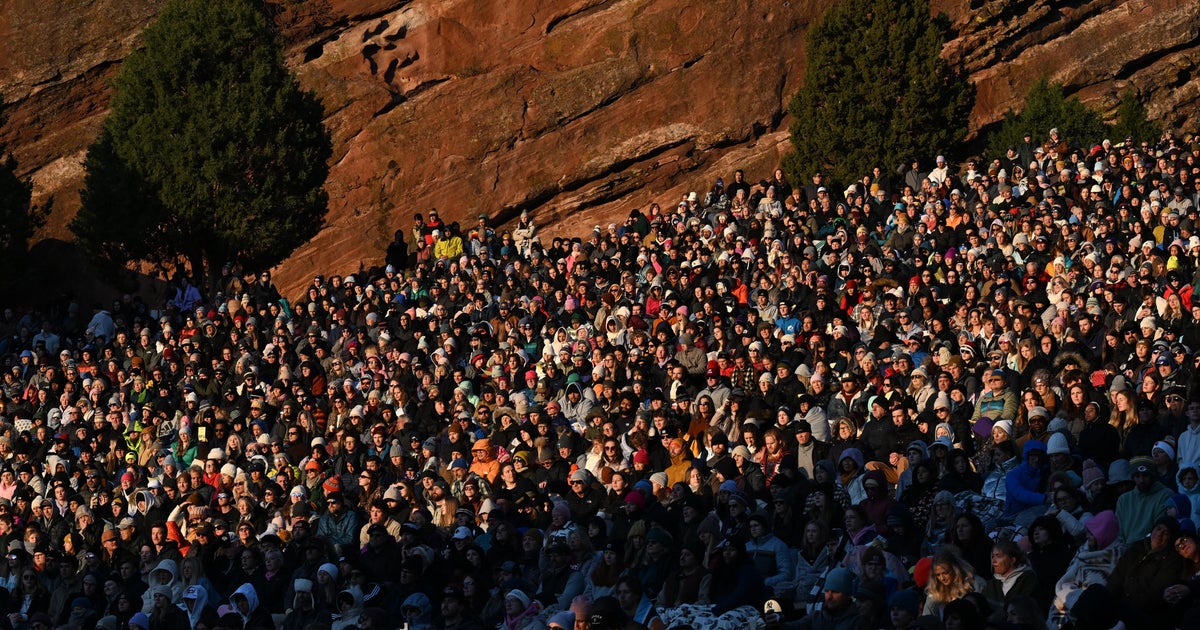 78th annual Easter sunrise service at Red Rocks Amphitheatre 