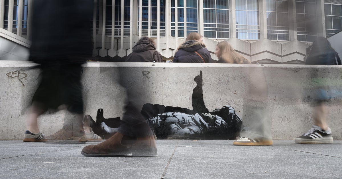 New Banksy Artworks Appear In London 