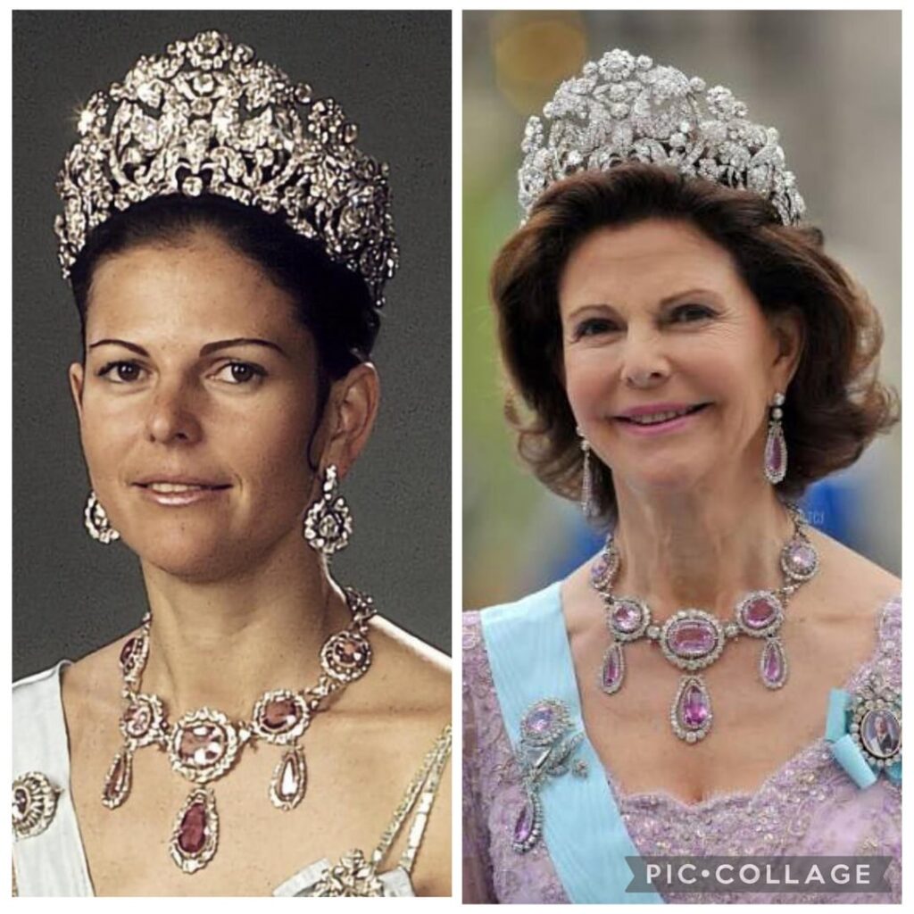 Queen Silvia of Sweden turns 82 today, here is a look at the tiaras she has worn over the years