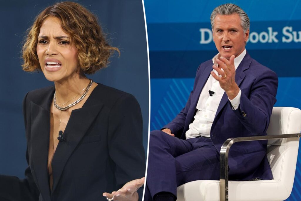 Halle Berry eviscerates Gavin Newsom for ‘devaluing’ women Halle Berry eviscerates Gavin Newsom for 'devaluing' women