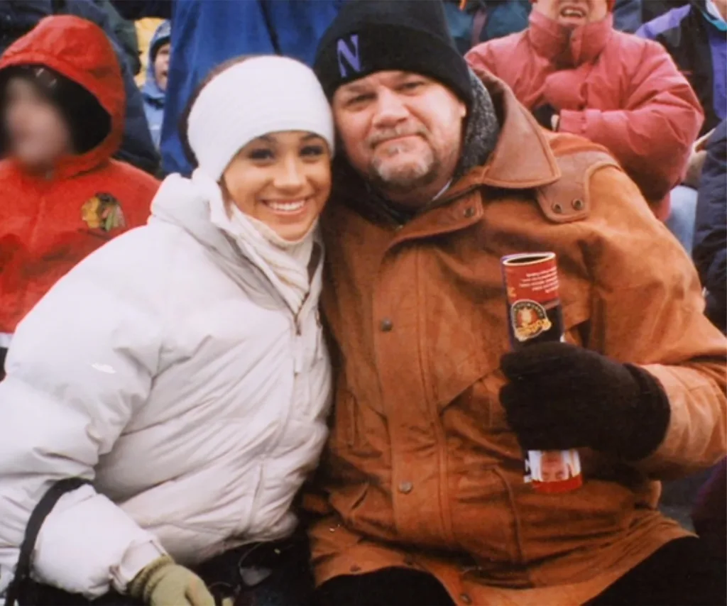 Meghan and her dad Thomas Markle