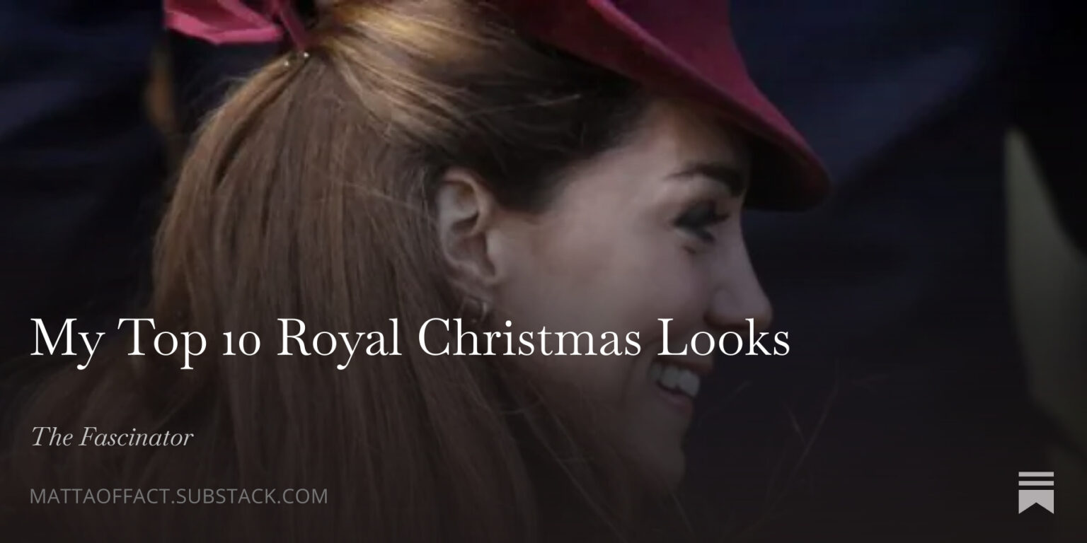 My Top 10 Royal Christmas Looks