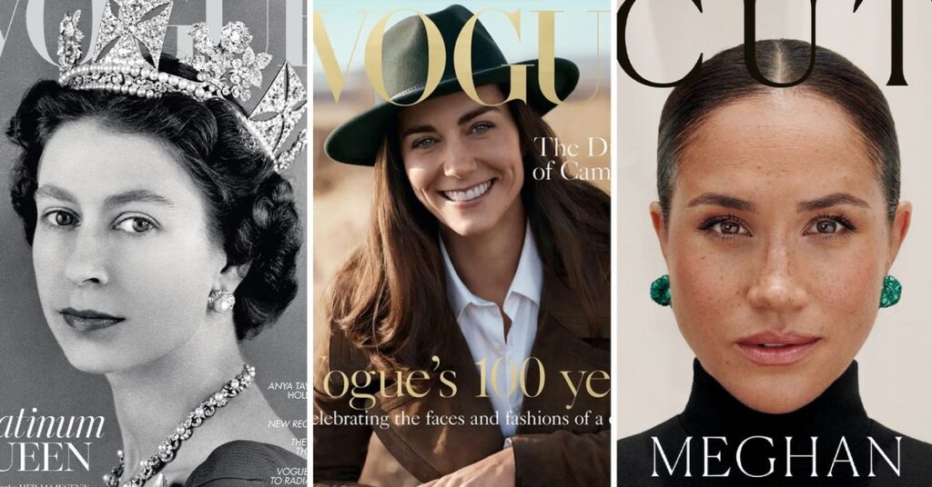 Royal Magazine Covers: All the royal women who have made their mark on magazine covers, from Mary to Meghan, Diana, Catherine and more