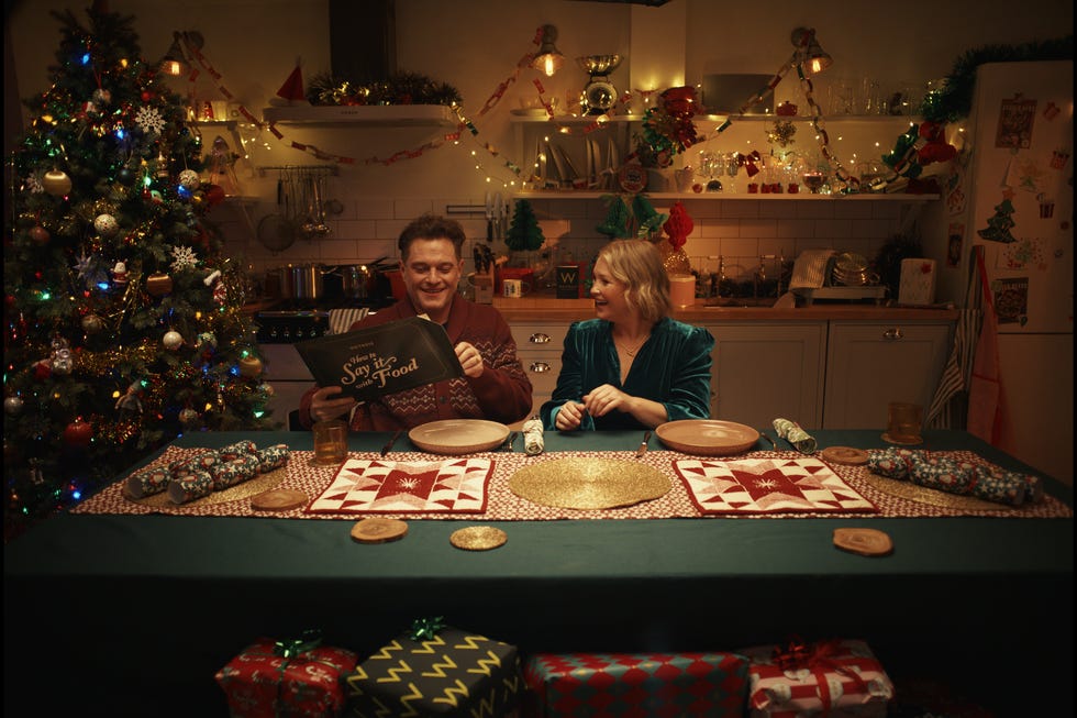 joanna page and mathew horne from waitrose