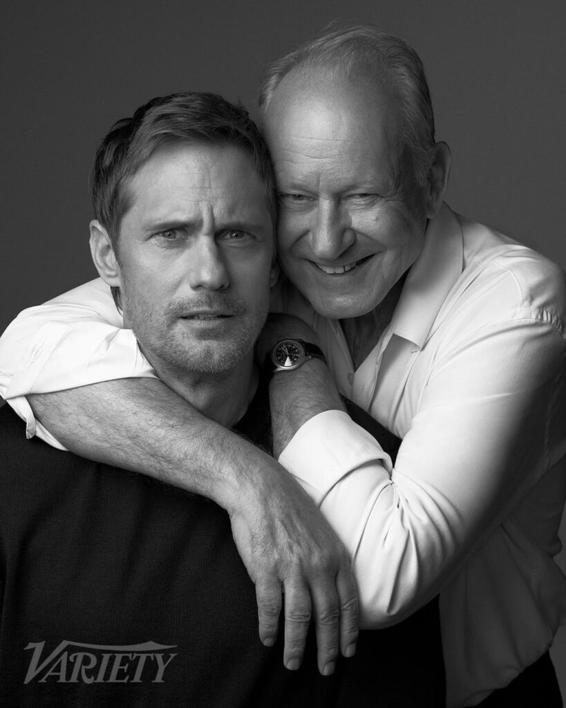 Alexander Skarsgård and Stellan Skarsgård for Variety's Actors on Actors; Photography by Alexi Lubomirski