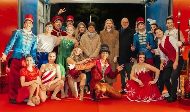 Prince Albert and Princess Charlene attend Monaco Under the Stars premiere, a Christmas dance, hip hop and poetry production
