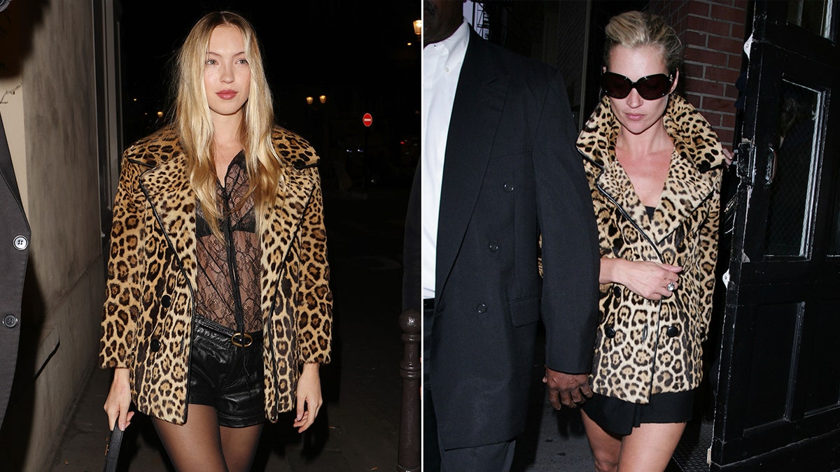Lila Moss and Kate Moss split