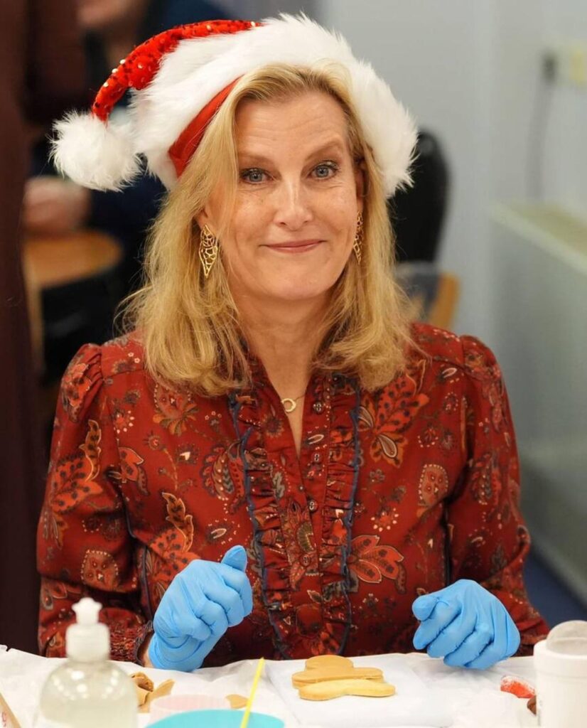 Duchess of Edinburg attends a Christmas event at the Disability Initiative in Surrey