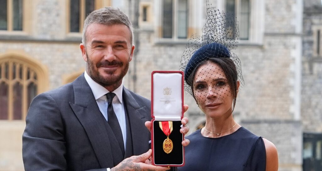Victoria Beckham Reveals Her New Title After Husband David Beckham Receives Knighthood | David Beckham, Victoria Beckham | Celebrity News and Gossip | Entertainment, Photos and Videos Victoria Beckham Reveals Her New Title After Husband David Beckham Receives Knighthood | David Beckham, Victoria Beckham | Celebrity News and Gossip | Entertainment, Photos and Videos