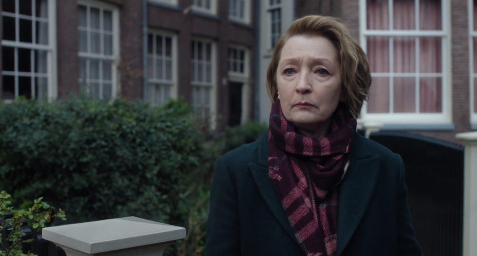 lesley manville, midwinter break trailer