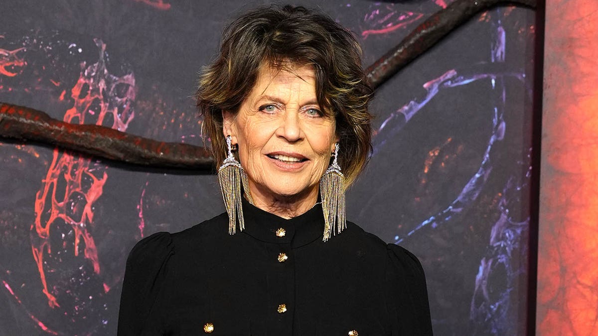 Linda Hamilton in 2025 on red carpet