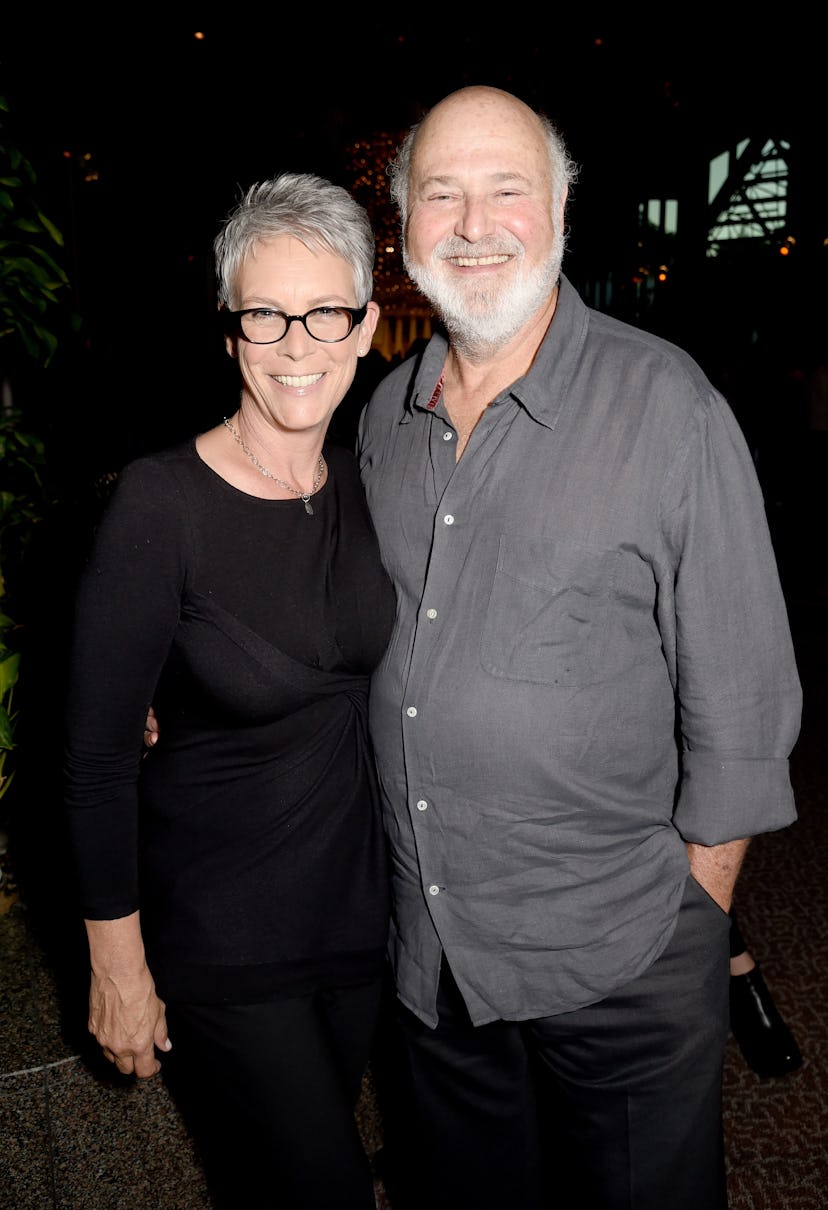 LOS ANGELES, CA - JUNE 03:  Actors Jamie Lee Curtis (L) and Rob Reiner attend the Los Angeles Premie...
