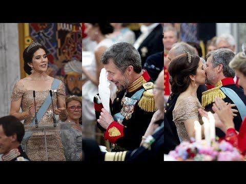 Then Crown Princess Mary's speech for Then Crown Prince Frederik during the celebrations of his 50th birthday.