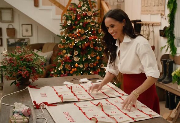 Meghan Markle makes Advent Calendar's in the show