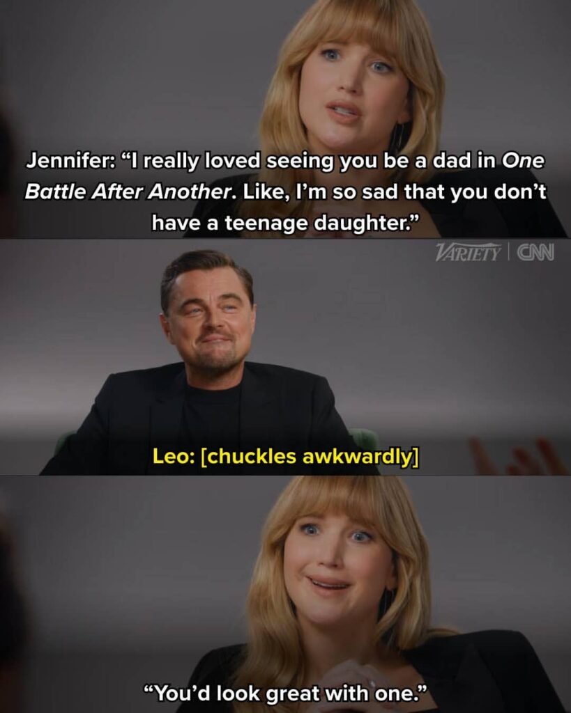 What are some instances when one celeb had the other one speechless?