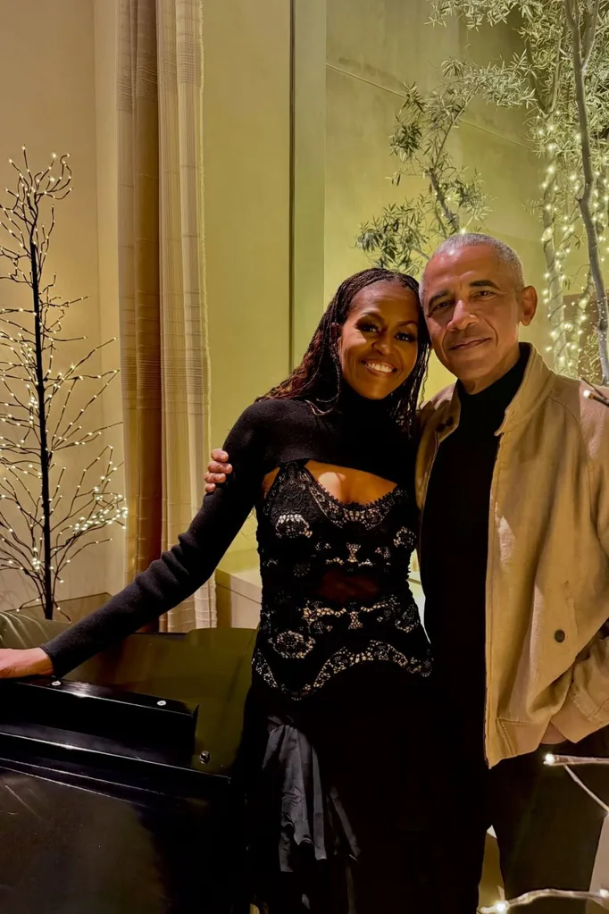 Michelle and Barack Obama