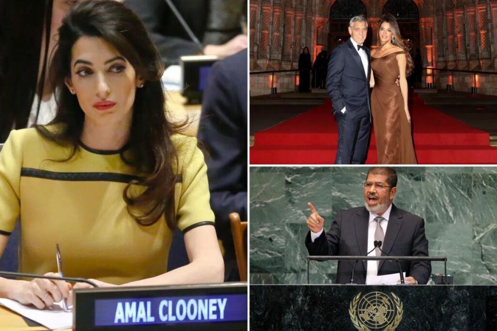 Amal Clooney blasted as a mouthpiece for Hollywood liberals and 'kangaroo court' by critics