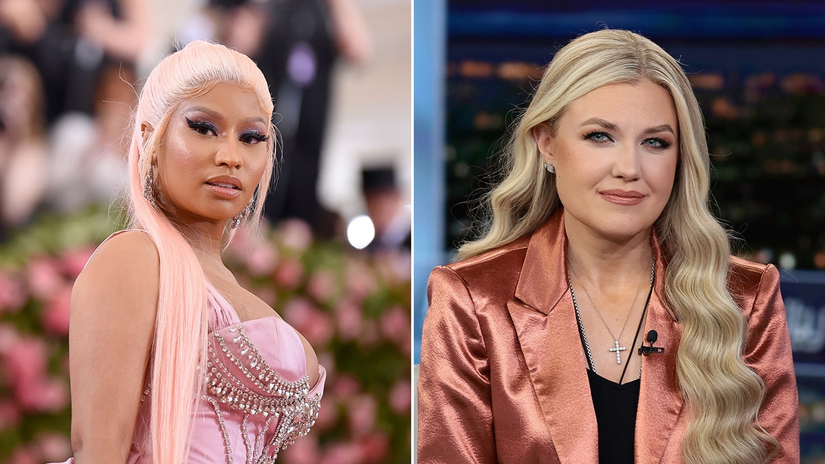 Split of Nicki Minaj and Erika Kirk
