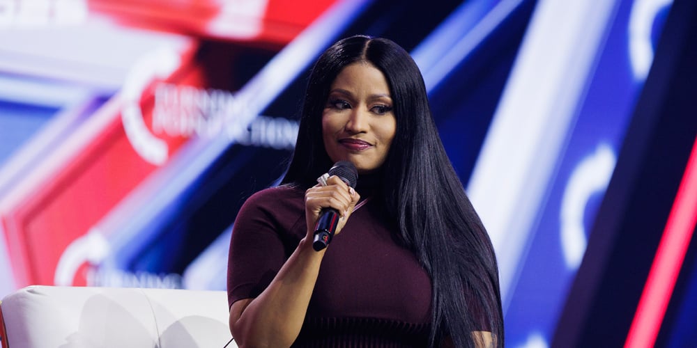 Nicki Minaj Makes a Very Awkward Comment About JD Vance in Front of Erika Kirk & Audience Goes Silent at Turning Point USA Event | Charlie Kirk, Donald Trump, Erika Kirk, Nicki Minaj, Politics, Turning Point USA | Celebrity News and Gossip | Entertainment, Photos and Videos Nicki Minaj Makes a Very Awkward Comment About JD Vance in Front of Erika Kirk & Audience Goes Silent at Turning Point USA Event | Charlie Kirk, Donald Trump, Erika Kirk, Nicki Minaj, Politics, Turning Point USA | Celebrity News and Gossip | Entertainment, Photos and Videos