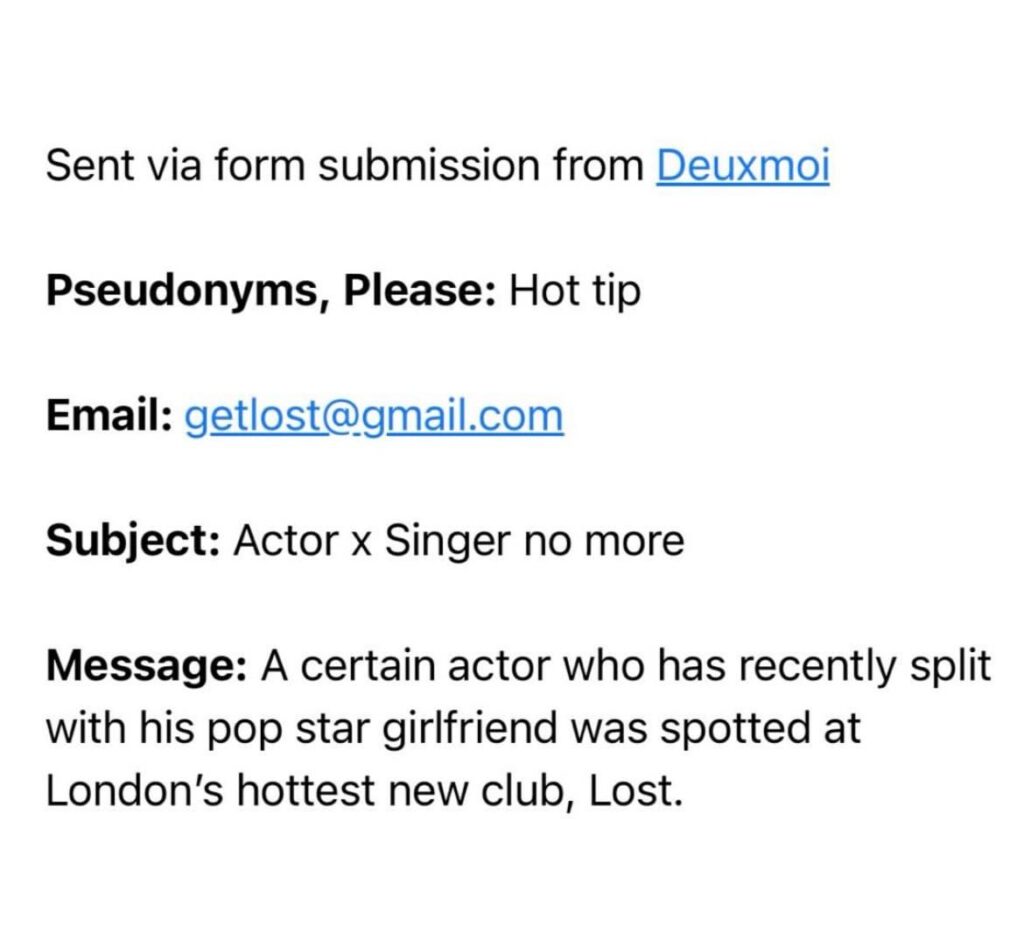 Which actor and pop star pair is this about ?
