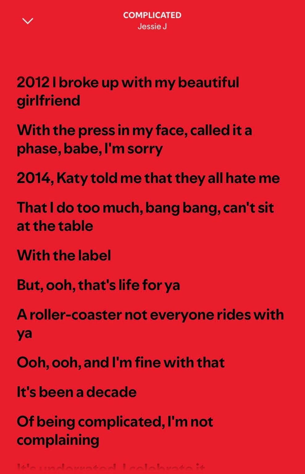 Jessie J secretly spilling some tea on her song, Complicated 👀