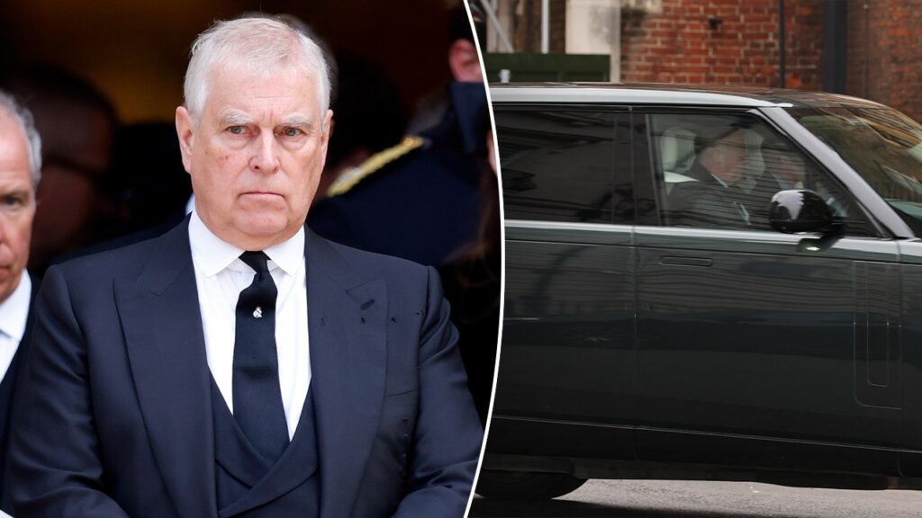 Andrew returns to public life at granddaughter's christening