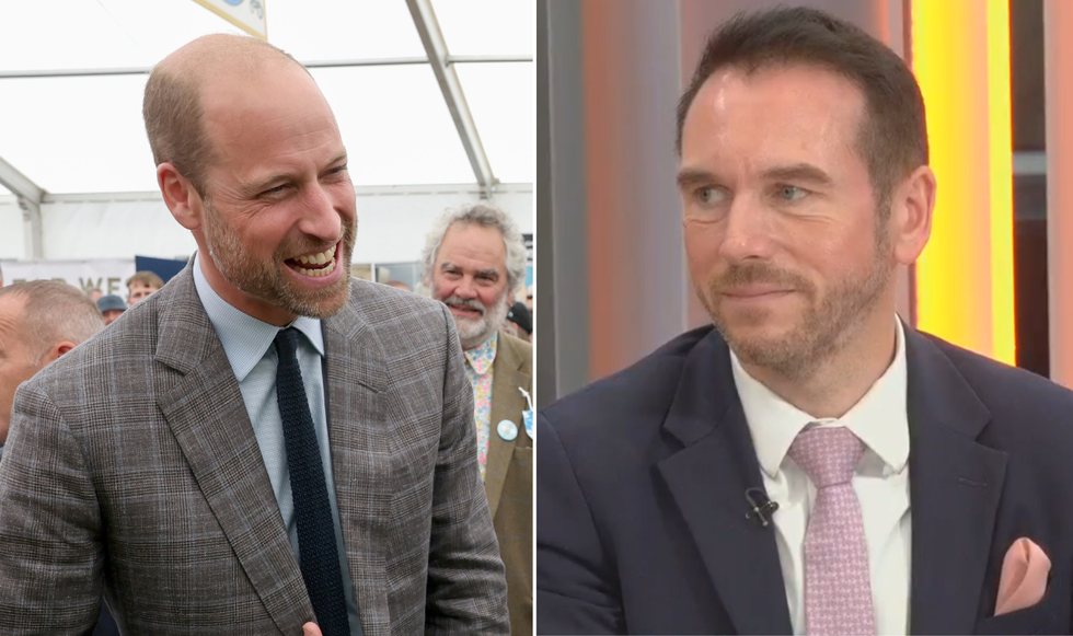 Prince William and Grant Harrold