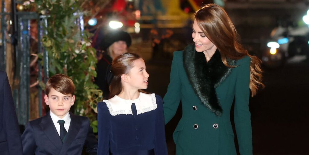 Kate Middleton Went on a Holiday Outing With Charlotte and Louis