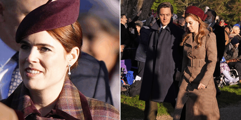 Princess Beatrice and Princess Eugenie attend Sandringham with King Charles in surprise appearance Princess Beatrice and Princess Eugenie attend Sandringham with King Charles in surprise appearance