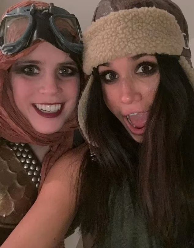 Princess Eugenie and Meghan Markle