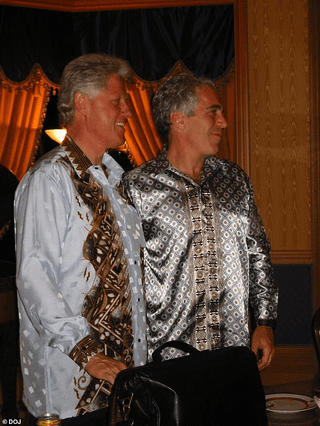Bill Clinton and Mick Jagger in the Epstein Files