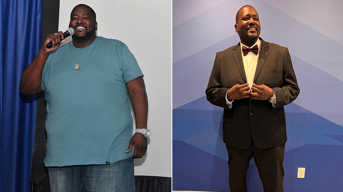 Quinton Aaron before and after