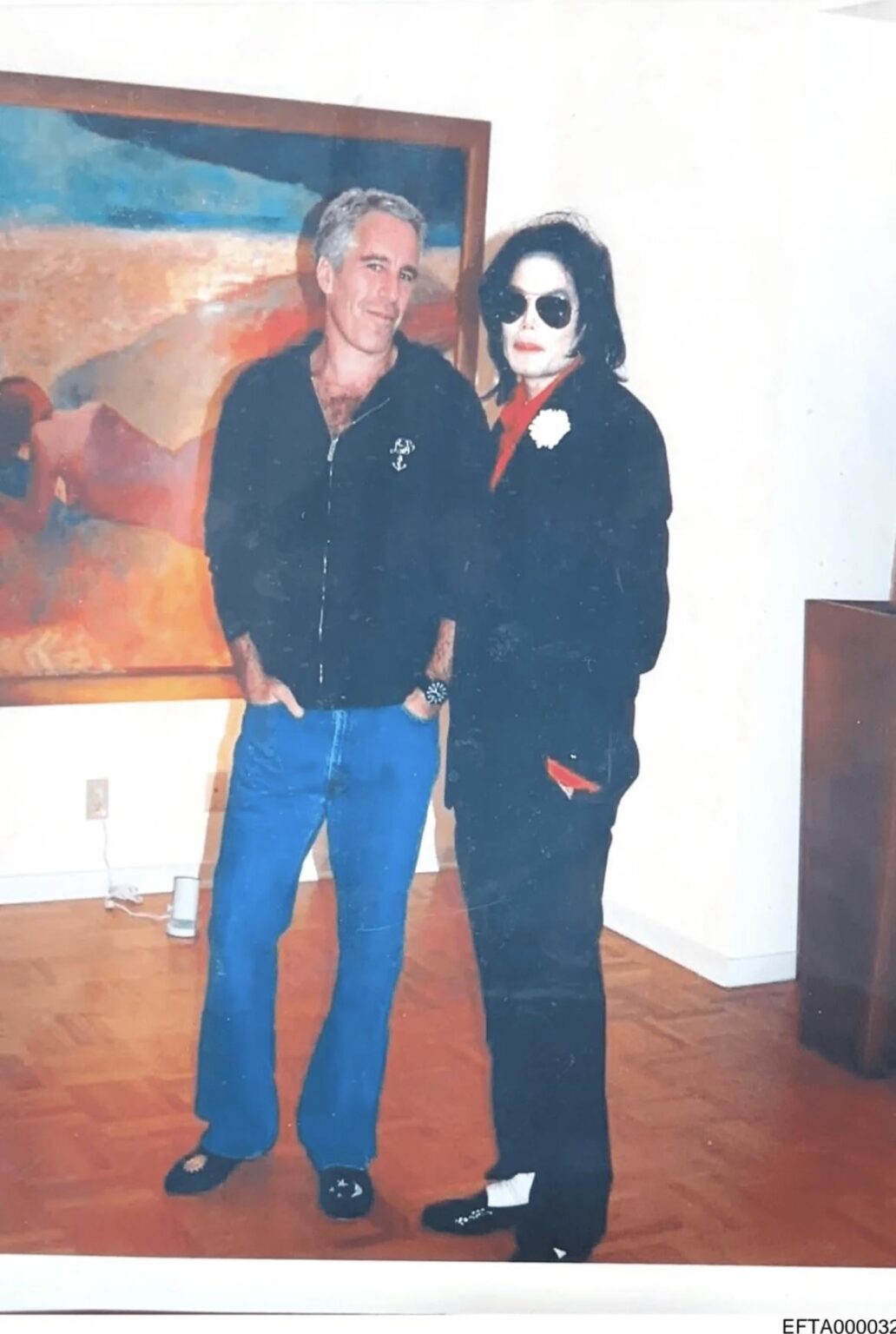 Michael Jackson pictured with Jeffrey Epstein in the new release of Epstein files