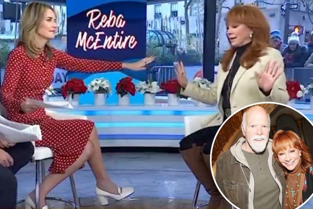 Reba McEntire corrects Savannah Guthrie over ‘husband’ Rex Linn live on air: ‘Wait a minute’ Reba McEntire corrects Savannah Guthrie over ‘husband’ Rex Linn live on air: 'Wait a minute'