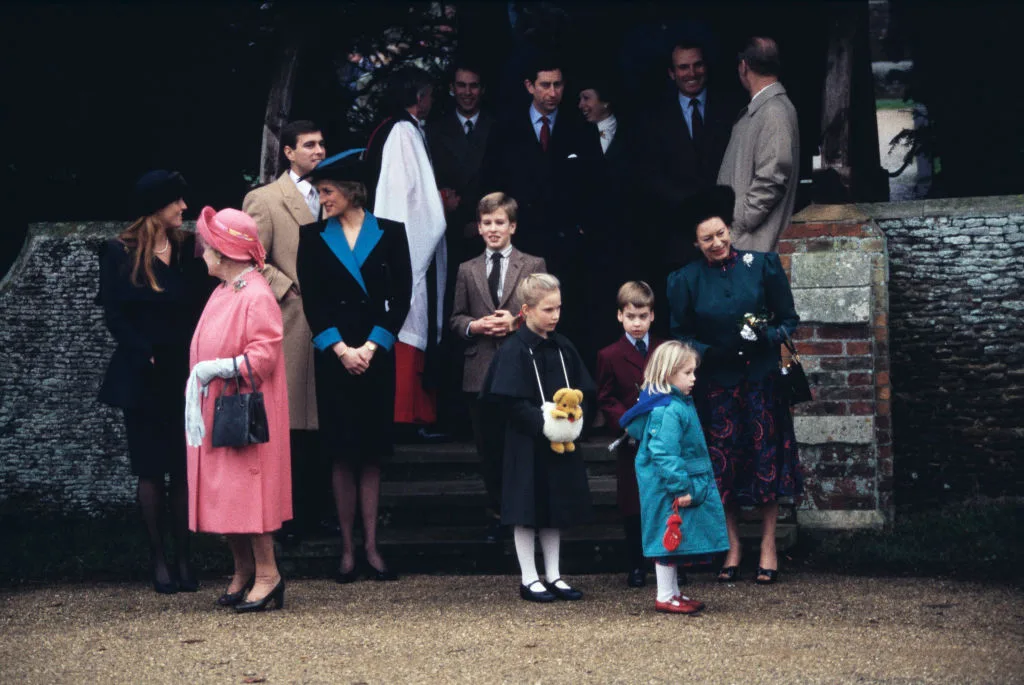The Royal Family outside church on Christmas Day