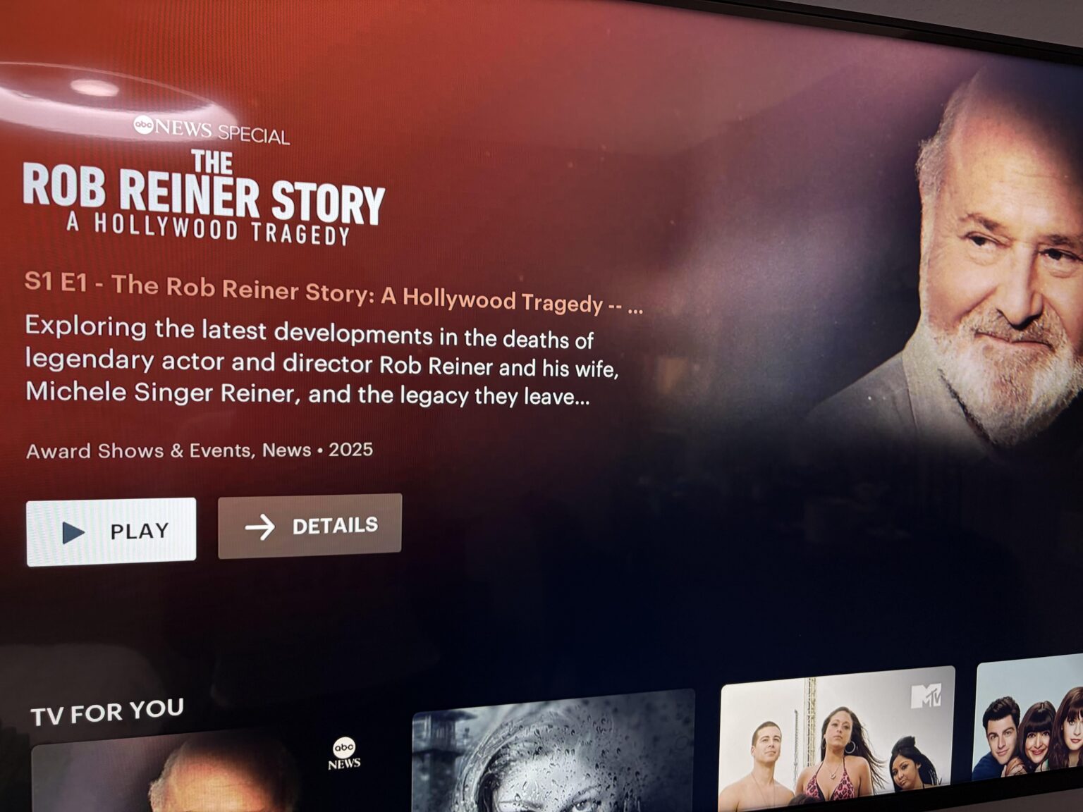 I got really upset when I turned on Hulu just now