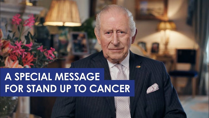 King Charles opens up about his cancer The Royal List