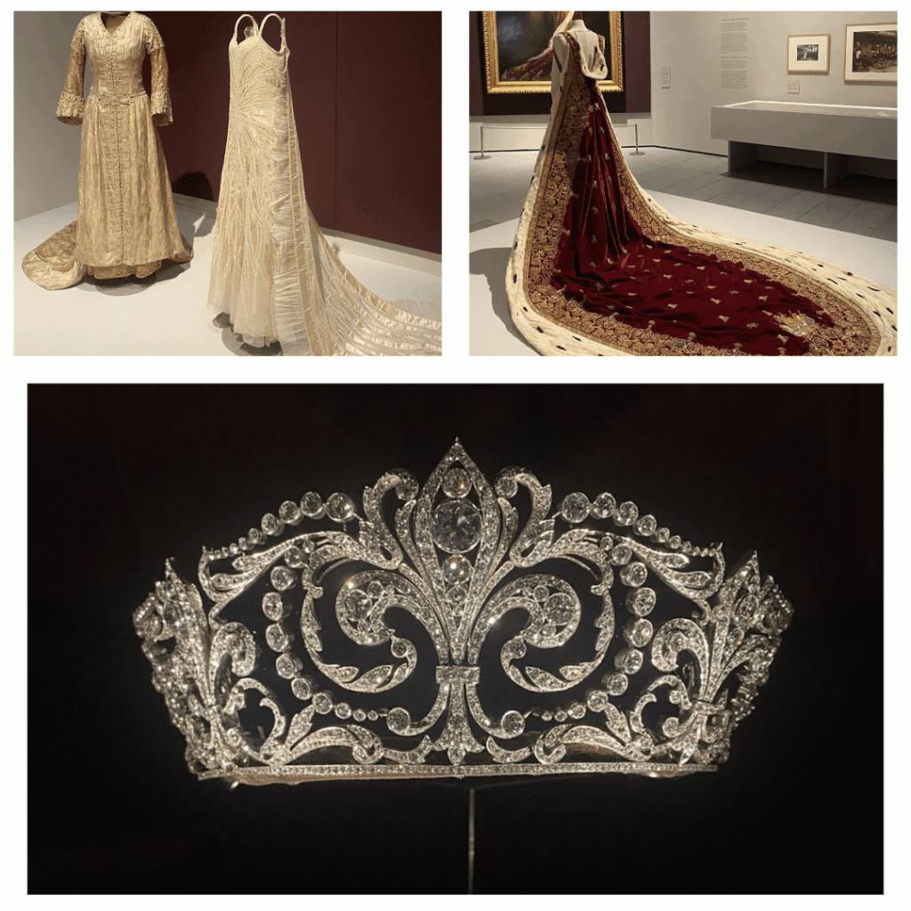 Exhibition about the life of Queen Victoria Eugenie of Spain, granddaughter of Queen Victoria, opens this week in Madrid, showcases the Fleur-de-Lys tiara and some of her gowns and furniture