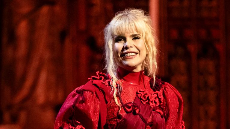 Paloma Faith performing at the service in 2024. Pic: Reuters