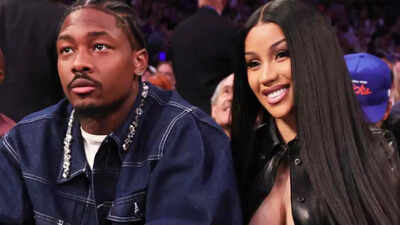 Cardi B and Stefon Diggs look so in love as they celebrate his birthday on Instagram