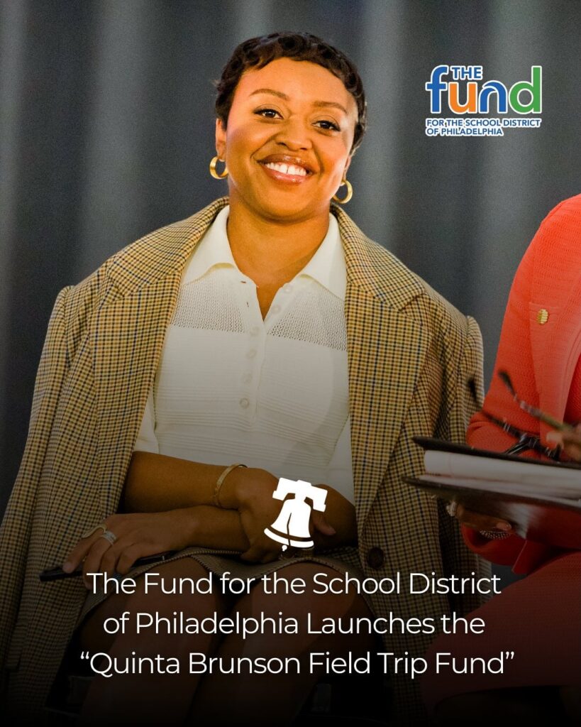 Quinta Brunson launches fund to provide free field trips for thousands of Philly students to explore museums, parks, and national landmarks all across the city: “I’m proud to support Philadelphia students with experiences that remind them their dreams are valid and their futures are bright.”