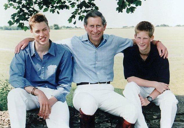 King Charles’ Christmas card from 1999